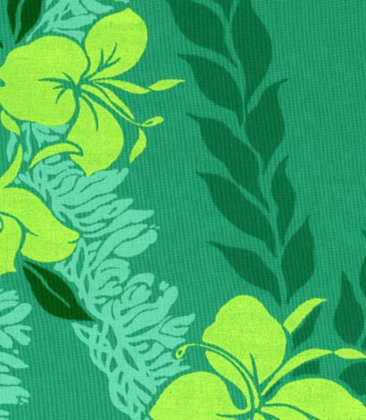 Ocean Voyage Green fabric